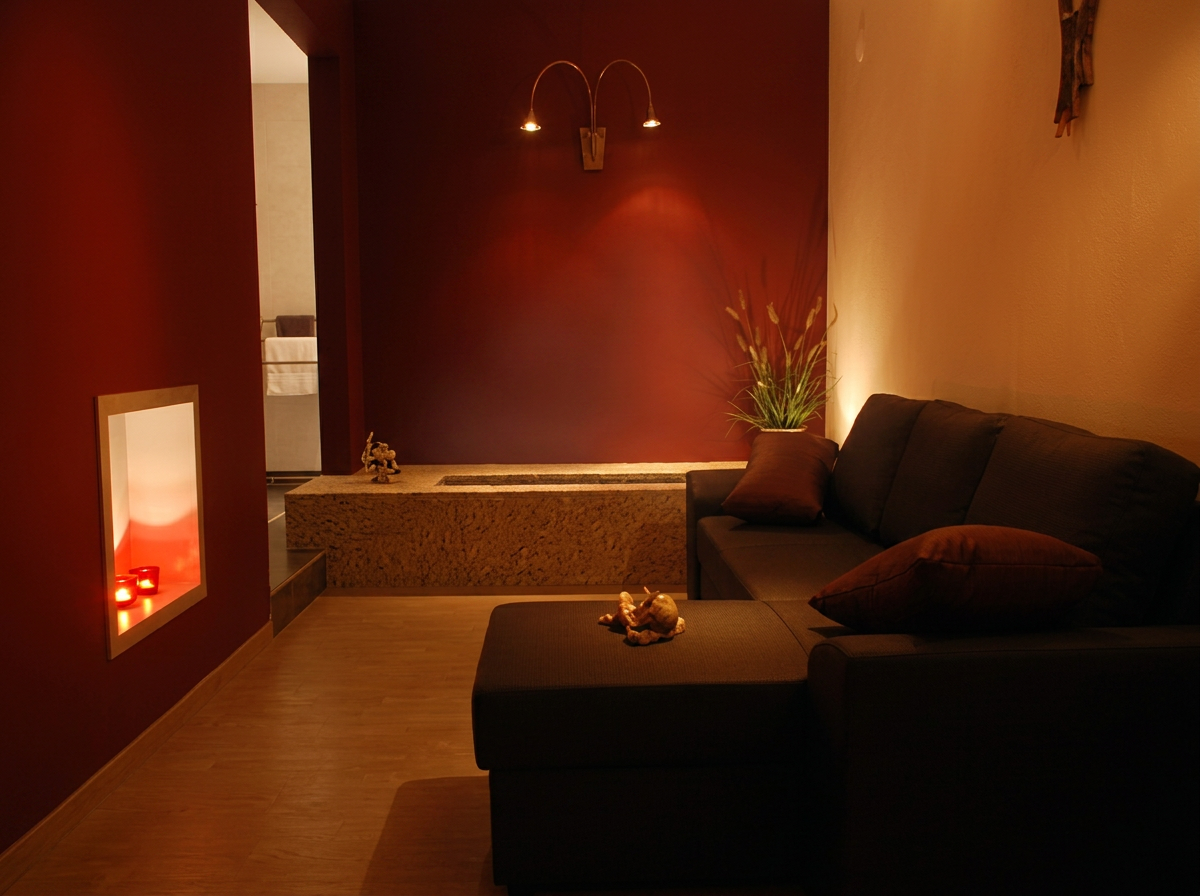 Relaxruimte binnen